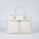 Lugus bag, 2 external pockets, white color