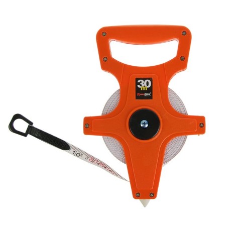 Measured geodetic tape "Remocolor", Fiberglass, Open Corps, 30 m x 13 mm-2