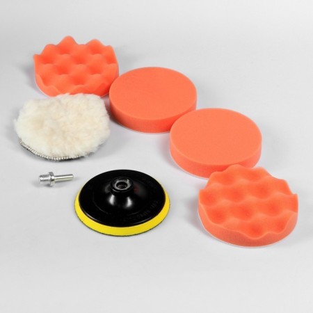 Circle for polishing Torso, 125 mm, set of 7 items