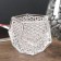 Glass of Glass for 1 candle "Dodecahedron" Transparent 6x8x7.5 cm