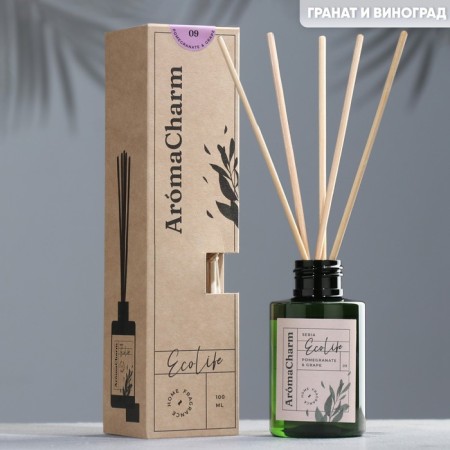 Aromatic diffuser "Ecolife", 100ml, Pomegranate & Graph