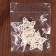Decor for creativity from the vine "Star" set of 3 pcs., Size 1 pc. - 6.5 cm, natural color