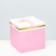 Self -charged pink box 15x15x15 cm