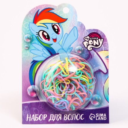 Hair elastic band, 85 pieces, My Little Pony Mix-3