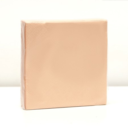 Paper Napkins Sima-Land Home are plain, 24x24, 3 layers, 20 pcs