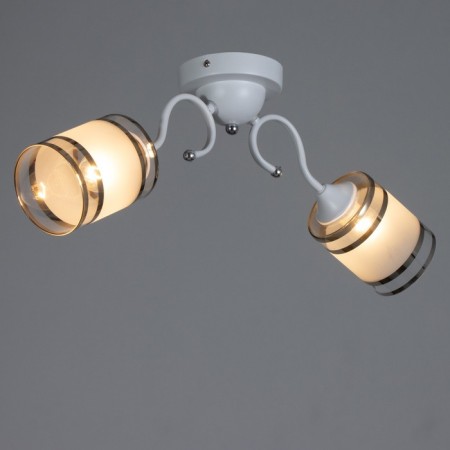 Emma chandelier 2he27 40W white 51x12x25cm Bayerlux-1
