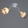 Emma chandelier 2he27 40W white 51x12x25cm Bayerlux