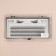 A set of overhead eyelashes "Lastochkin tail", bundles, 12 mm, thickness 0.07 mm, bend C, 12 D