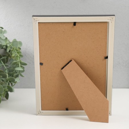 Photo frame plastic 13x18 cm "Green with gold framing" 15x20 cm-4