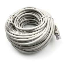 Buro UTP-5E-15M-G UTP 4 pair CAT5E CCA Molded 15m Gray RJ-45 (M) -RJ-45 (M)