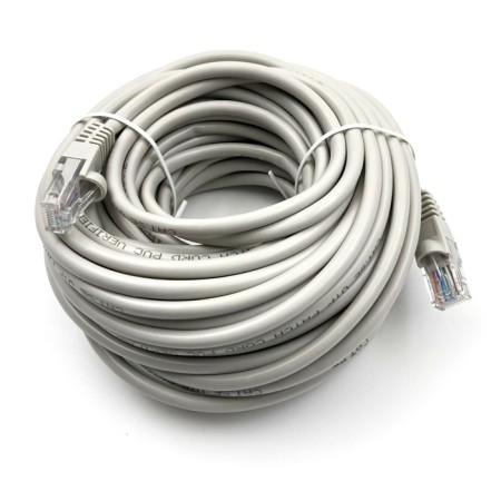 Buro UTP-5E-15M-G UTP 4 pair CAT5E CCA Molded 15m Gray RJ-45 (M) -RJ-45 (M)