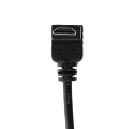 HDMI Cablexpert, HDMI (M) -HDMI (M), VER.1.4, 3 m, 19M/19M, Corner, Black-2