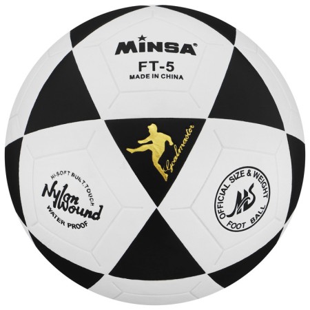 Ball football minsa, PU, ​​machine stitching, 32 panels, p. 5-4