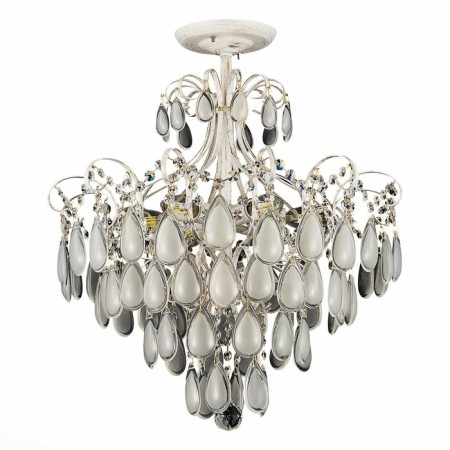 Ceiling EVOLUCE lamp. Sle160302-06. Magonza. 6x60 watts, E14, 50x50x75 cm, golden color-17