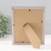 Photo frame plastic 15x20 cm "Golden brackets. Double" gray 18.5x23.5 cm