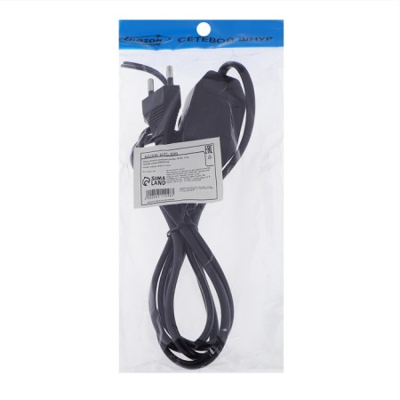 Network cord with dimmer for sconces, 100 watts, 1.5 m, black-6