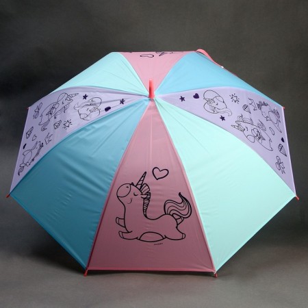 Children's umbrella "Fairy -tale unicorn", d = 90cm-10