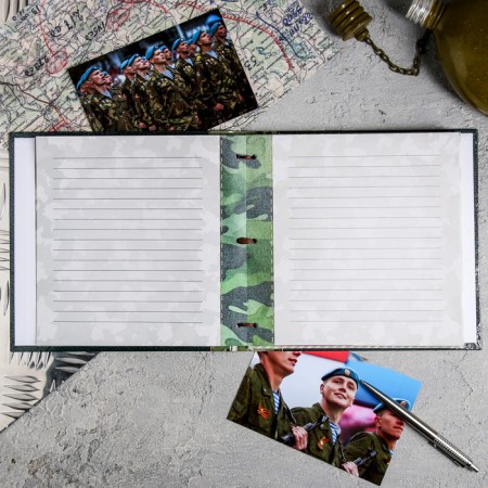 Dembreta book on the tape "Eagle", 32 sheets, 20 x 20 cm-13