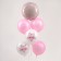 Bouquet of balls "Little Miss", latex, foil, 6 pcs.