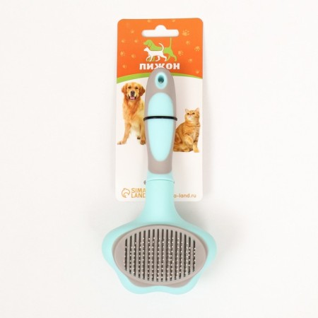 Popular plastic with self -cleaning function, 9 x 18.5 cm, turquoise-4