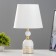 Galley table lamp E27 40W white-golden 21x21x36 cm Risalux