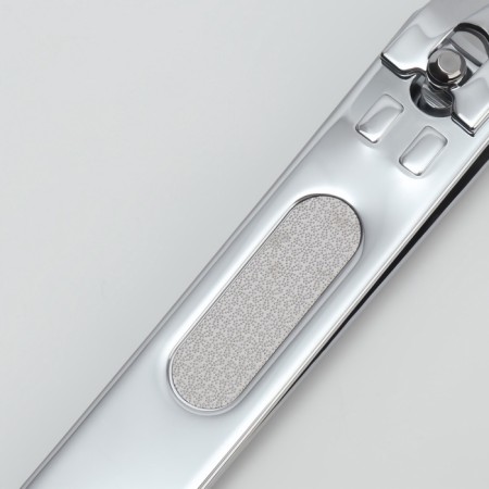 Kusachki - Pedicier Kniper, 10 cm, with a file, silver color-5