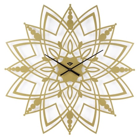 Wall clock "Mandala" 47x47x4.5 cm, made of metal