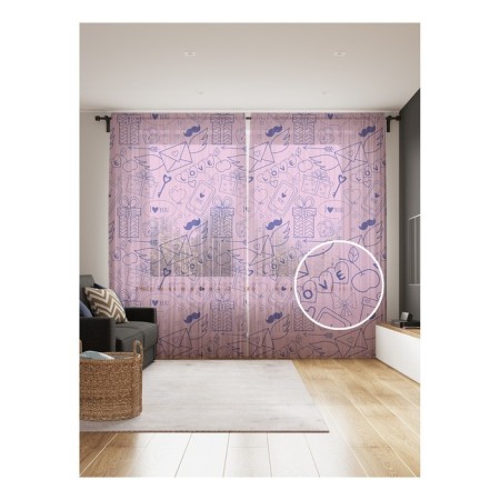 Photo "Messages of Love", size 145x265 cm, 2 pcs