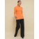 Women's turtleneck, size 46, orange color