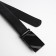 Male "giant" belt, width 3.5 cm, machine gun, black color
