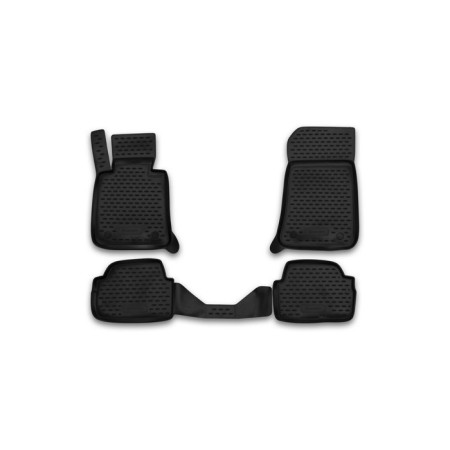 Rugs in the BMW 1-3D salon 2004-2011, 4 pcs. (polyurethane)