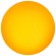 Table tennis ball 40 mm, set 6 pcs., Orange color