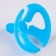 Holder-capture for balls, d = 5 mm, blue color, set of 100 pcs.