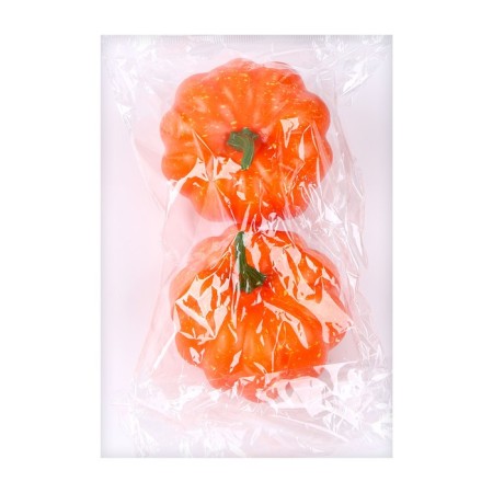 Figure for crafts and decor "Pumpkin", set 2 pcs., Size 1 pc. - 7 × 7 × 7.5 cm, orange color-3