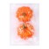 Figure for crafts and decor "Pumpkin", set 2 pcs., Size 1 pc. - 7 × 7 × 7.5 cm, orange color