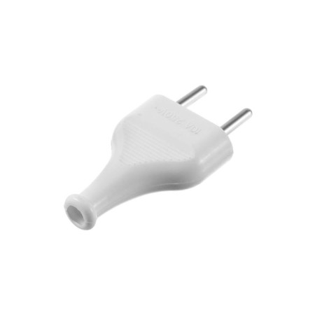 Vilka straight, 10a, without salary, 220 V, white, retail packaging-2