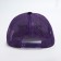 Men's cap with a straight visor Demon, black color, mesh, rr 56