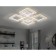 LED ceiling LED with Ambrella Light, Original, FA866, 6XLED, 162 W, ​​15750LUM, 3000-6400K, white color, white