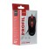 Perfeo Profil mouse, wired, optical, 1600 dpi, USB, red