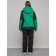 Ski suit female, size 54, green color