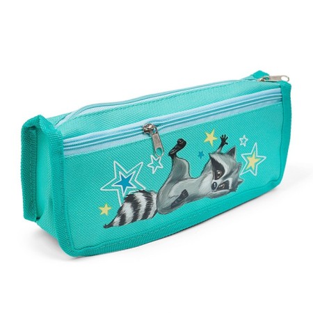 Penal soft, 2 compartments, 80 x 210 x 40 mm, voluminous "raccoon"-2
