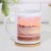 Sublimation mug "with love", with application