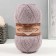 Yarn "Angora Gold Simli" 75% acrylic, 20% wool, 5% metallic 500m/100g (163 Gray rose)