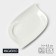 Porcelain dish Magistro "Libretto", 14 × 9.5 cm, white color