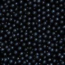 Confectionery sprinkling balls 4 mm, black, 50 g