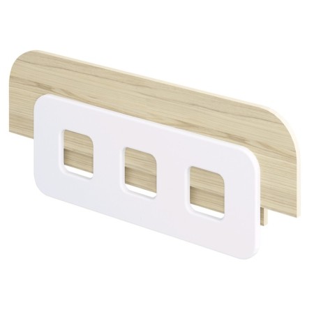 Bortion Protective "Style", 900 × 48 × 360 mm, color thuja light / white gloss
