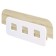 Bortion Protective "Style", 900 × 48 × 360 mm, color thuja light / white gloss