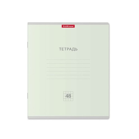 Notebook of 48 sheets in the Erichkrause Pastel Classic Cage, cover Cardon Cover, Belic Offset 100%, Mix-2