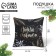 Antistress pillow is decorative “Happy New Year”, New Year's, fairy-tale forest, 21 x 21 cm.