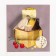 Kitchen "Cheese" stand, towel, mold